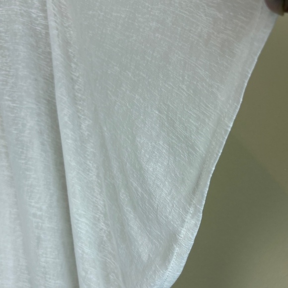 NWT  Sheer White Short Sleeve Kimono; OSFM - Picture 5 of 8
